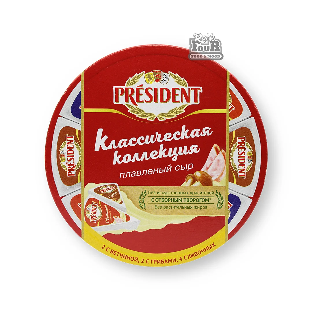 Processed cheese "President Classic Collection" 140g